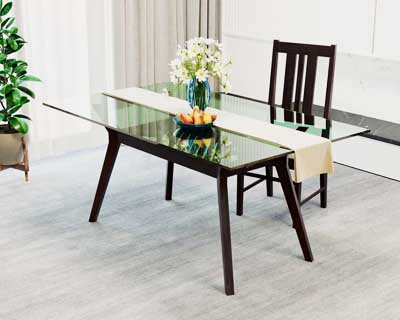 Insteed Stick 6 Seater Dining Table